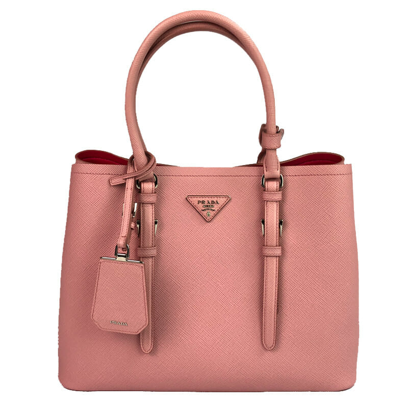 prada saffiano cuir double bag