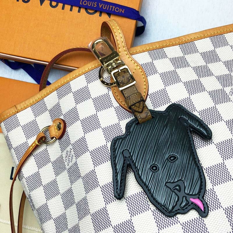 Louis Vuitton Grace Coddington Catogram Dog Bag Charm - Handbagholic
