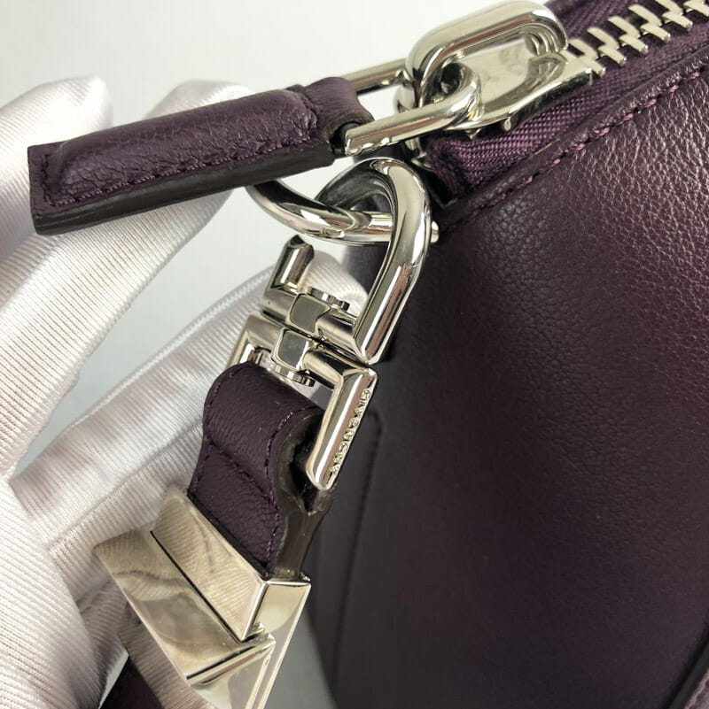 Givenchy Antigona Plum / Purple Bag Silver Hardware - Small - Handbagholic