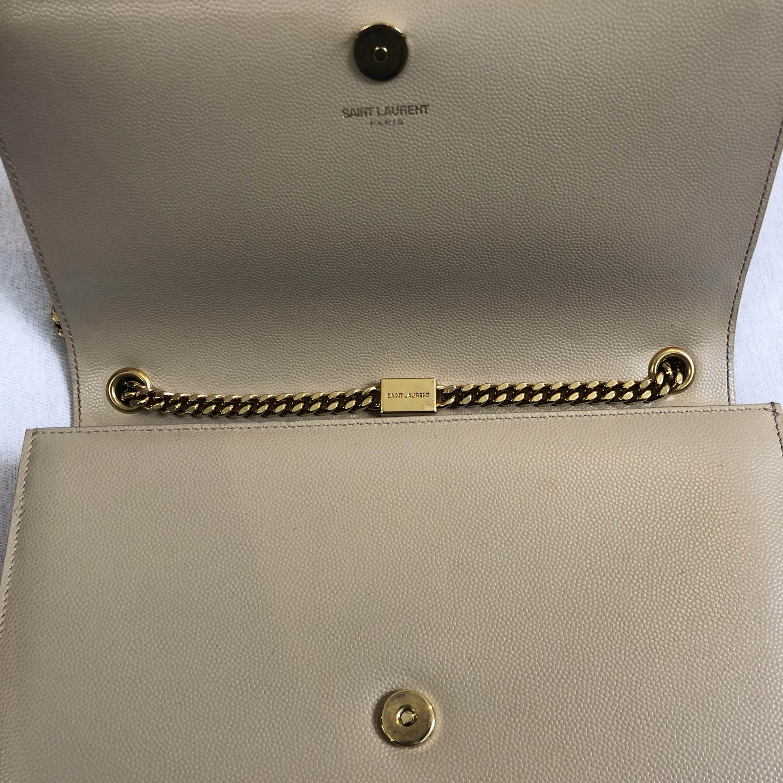ysl bag inside