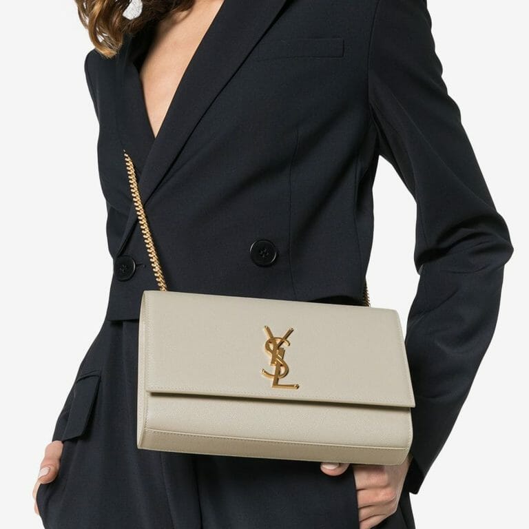 Ysl kate medium nude new arrivals