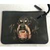 Givenchy Antigona rottweiler Dog Tote Bag clutch front