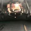 Givenchy Antigona rottweiler Dog Tote Bag handles inside