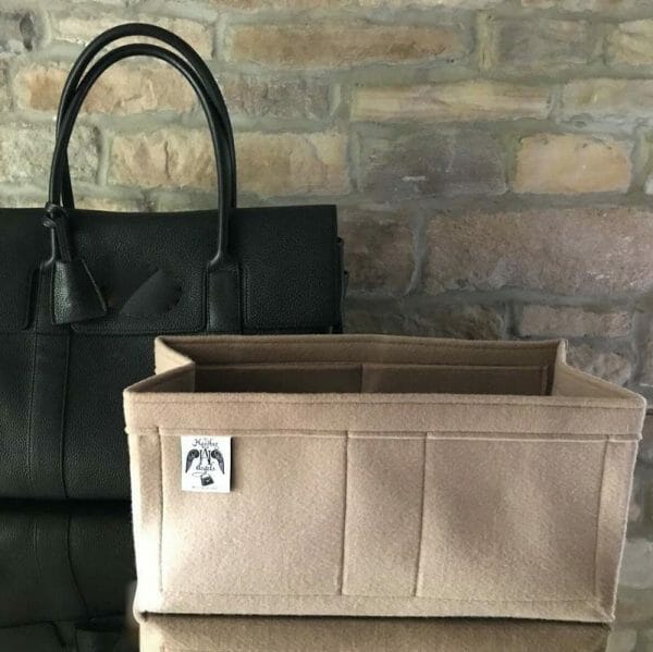 Bayswater Luxury the best bag Liner for Designer Handbag Handbagholic beige