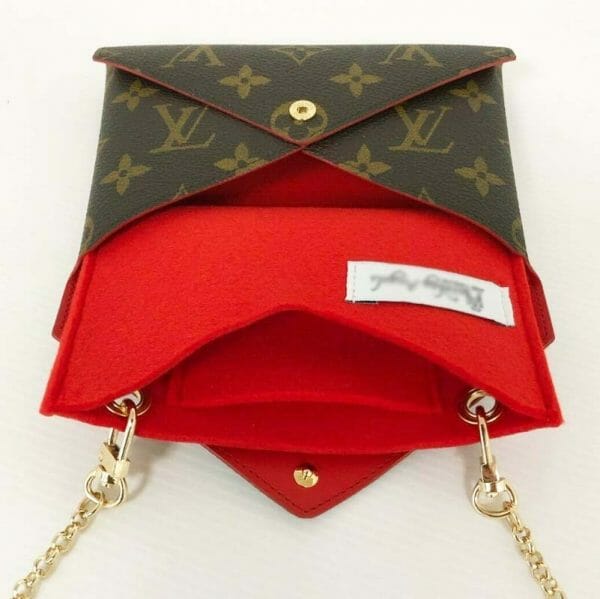 Louis Vuitton Medium Pouch Kirigami Liner Conversion Kit to Shoulder Bag  with Chain - Handbagholic