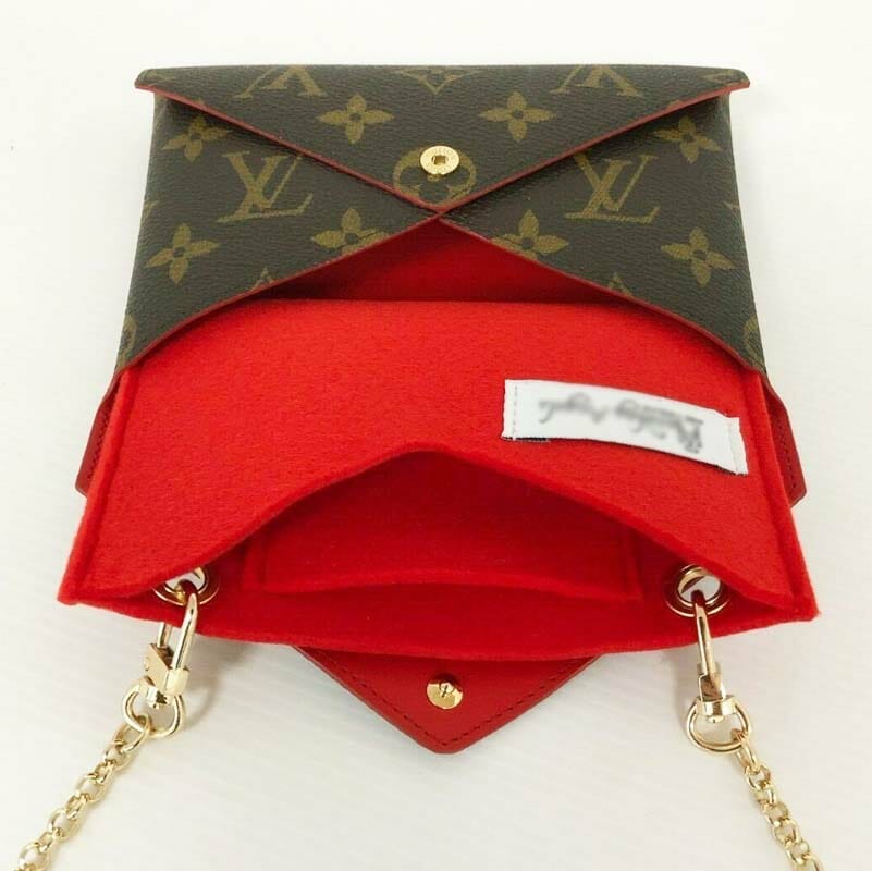 Louis Vuitton Medium Pouch Kirigami Liner Conversion Kit to Shoulder Bag with Chain - Handbagholic