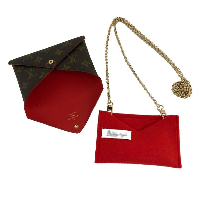 Louis Vuitton Medium Pouch Kirigami Liner Conversion Kit to Shoulder Bag with Chain - Handbagholic