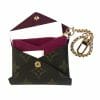 Louis Vuitton Kirigami Small Pouch Set Handbag Liner Conversion Kit Make Into Bag Charm Keyring Handbagholic purple