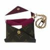 Louis Vuitton Kirigami Small Pouch Set Handbag Liner Conversion Kit Make Into Bag Charm Keyring Handbagholic purple