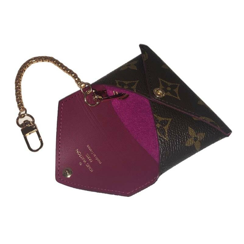 LOUIS VUITTON KIRIGAMI EPI POUCH BAG CHARM AND KEYCHAIN HOLDER