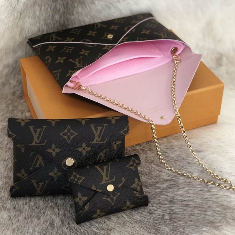 Louis Vuitton Large Kirigami Conversion Kit to Shoulder Bag with Chain Handbag Liner - Handbagholic