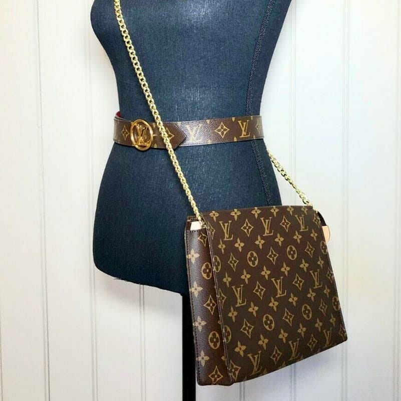 Louis Vuitton Toiletry Pouch 26 Conversion Kit to Shoulder Bag with Chain  Handbag Liner - Handbagholic