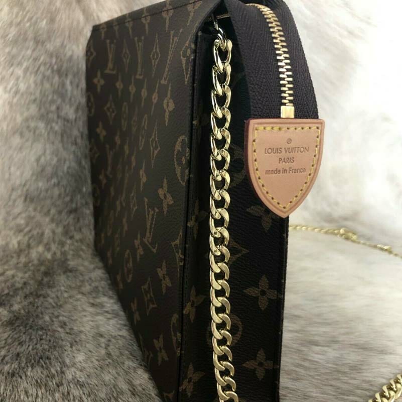 Louis Vuitton Toiletry Pouch 26 Conversion Kit to Shoulder Bag with Chain  Handbag Liner - Handbagholic