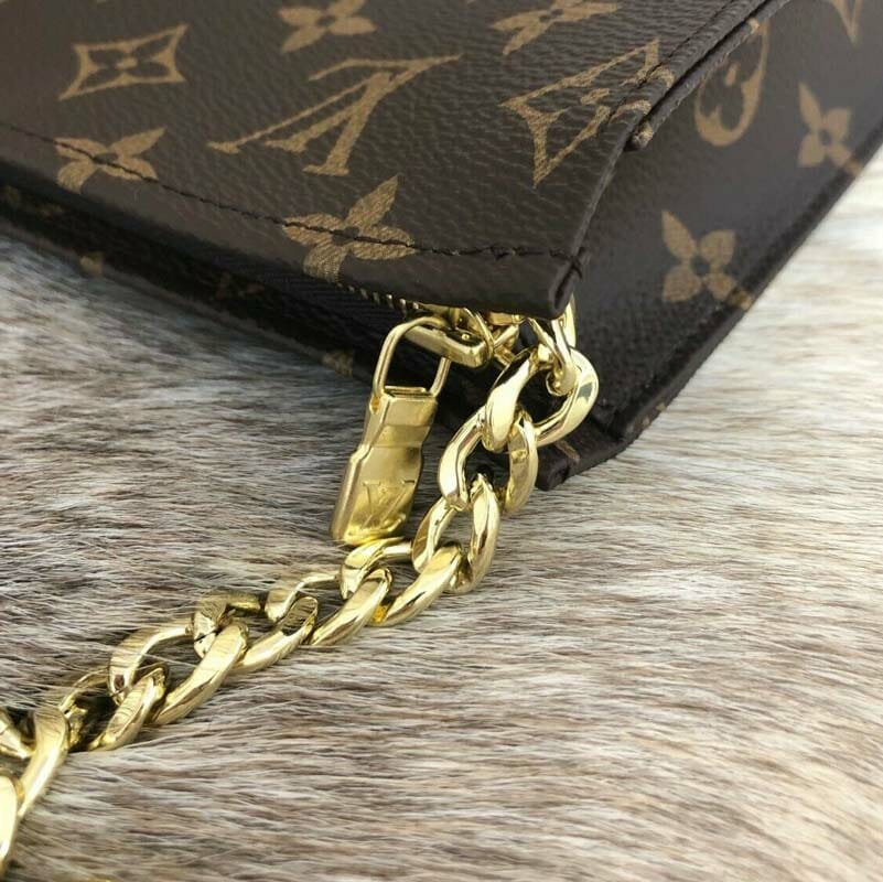 Louis Vuitton Toiletry Pouch 26 Conversion Kit to Shoulder Bag with Chain Handbag Liner ...