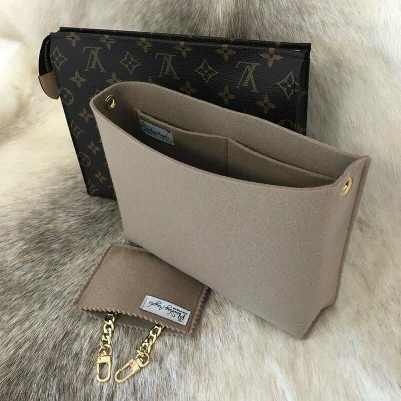 Louis Vuitton Toiletry Pouch 26 Conversion Kit to Shoulder Bag with Chain  Handbag Liner - Handbagholic