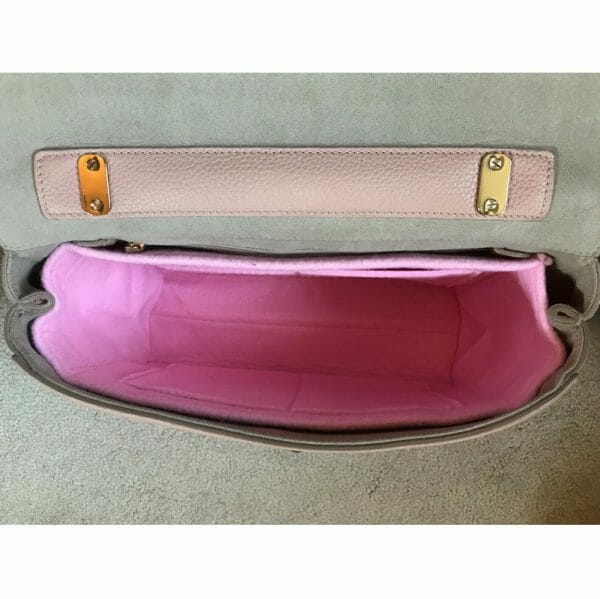 mulberry medium lily luxury handbag liner organiser protect lining pink