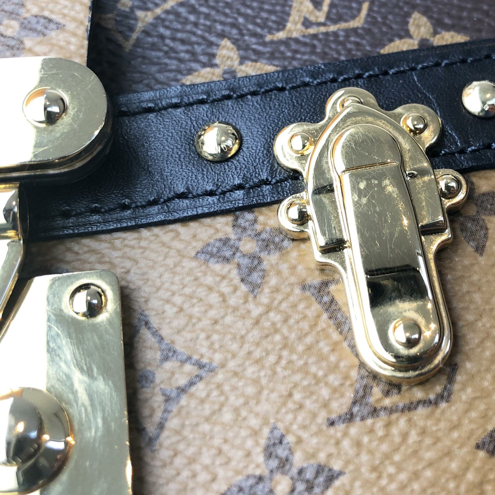 Louis Vuitton Trunk Clutch Bag Cloth with Shoulder Strap – Handbagholic