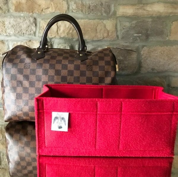 louis vuitton speedy 25 handbag liner organiser the best felt handbagholic