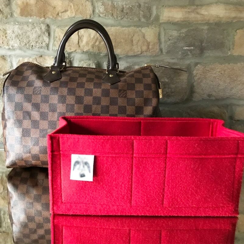 Louis Vuitton Speedy 35 Handbag Liner Protector Organiser - Handbagholic