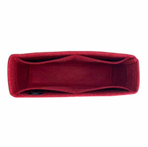 Chanel Medium BOY Old Style Bag handbag liner protector organiser insert handbagholic dark red