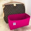 Louis Vuitton Graceful MM handbag liner protector organiser insert handbagholic