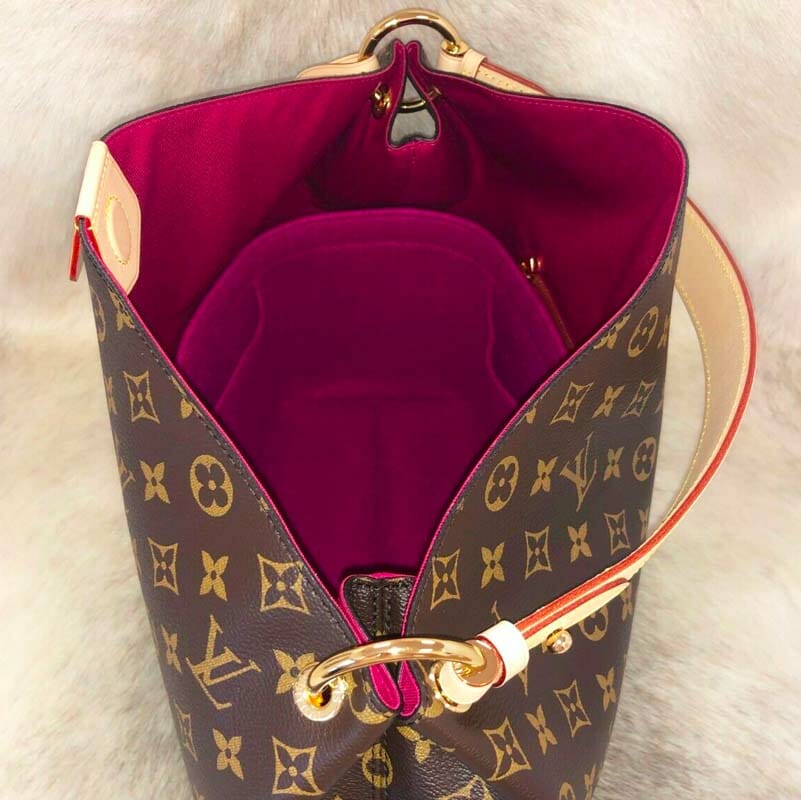 Louis Vuitton Neo Noe Handbag Liner Organiser Insert - Handbagholic