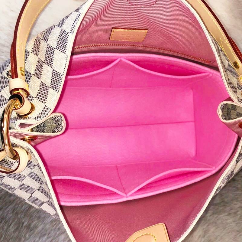 Louis Vuitton Graceful PM Rose Ballerine Damier Azur