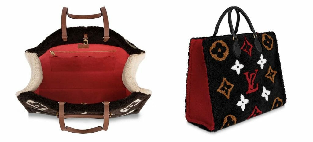 Louis Vuitton Teddy Limited Edition Shearling Bags F/W 2019