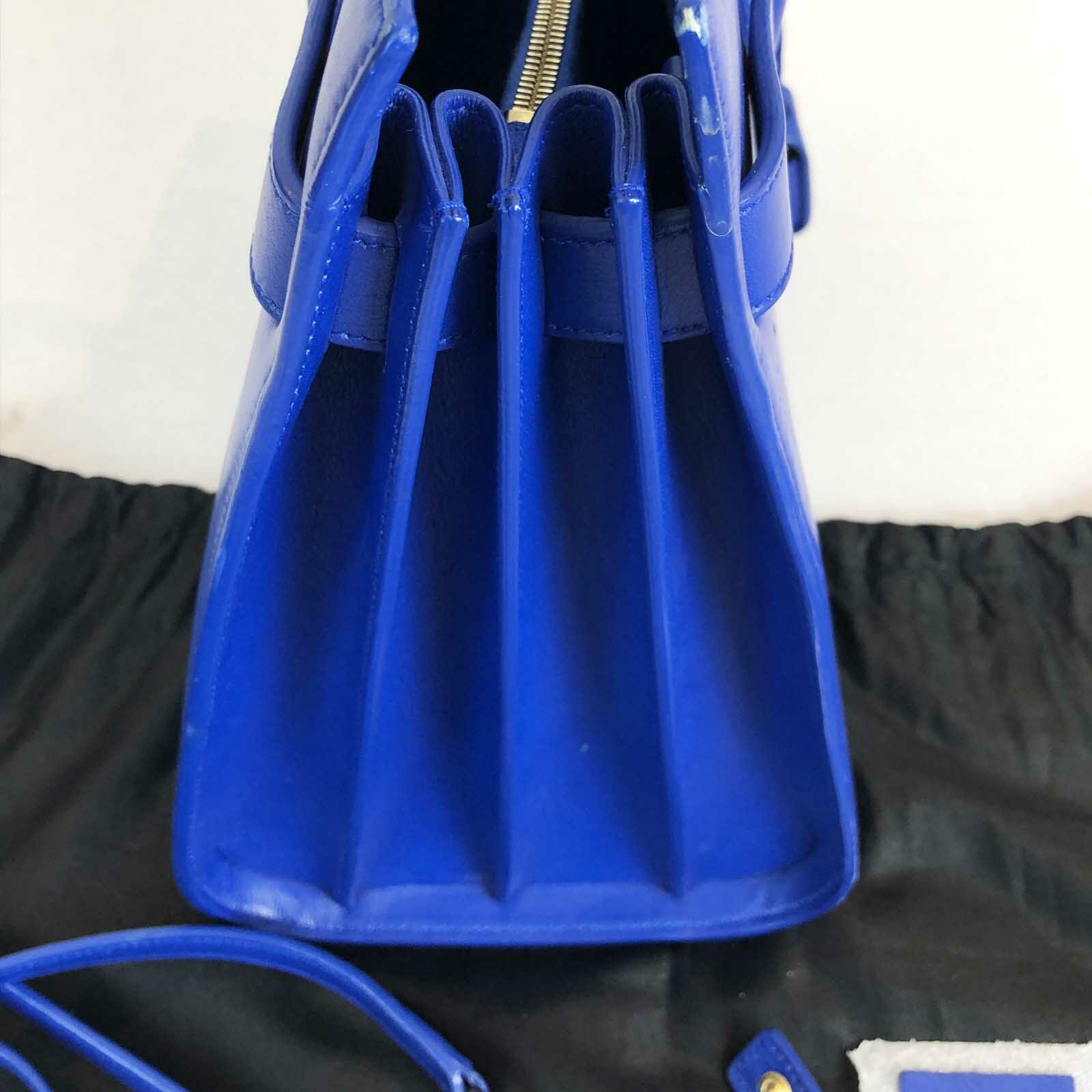 royal blue small handbag