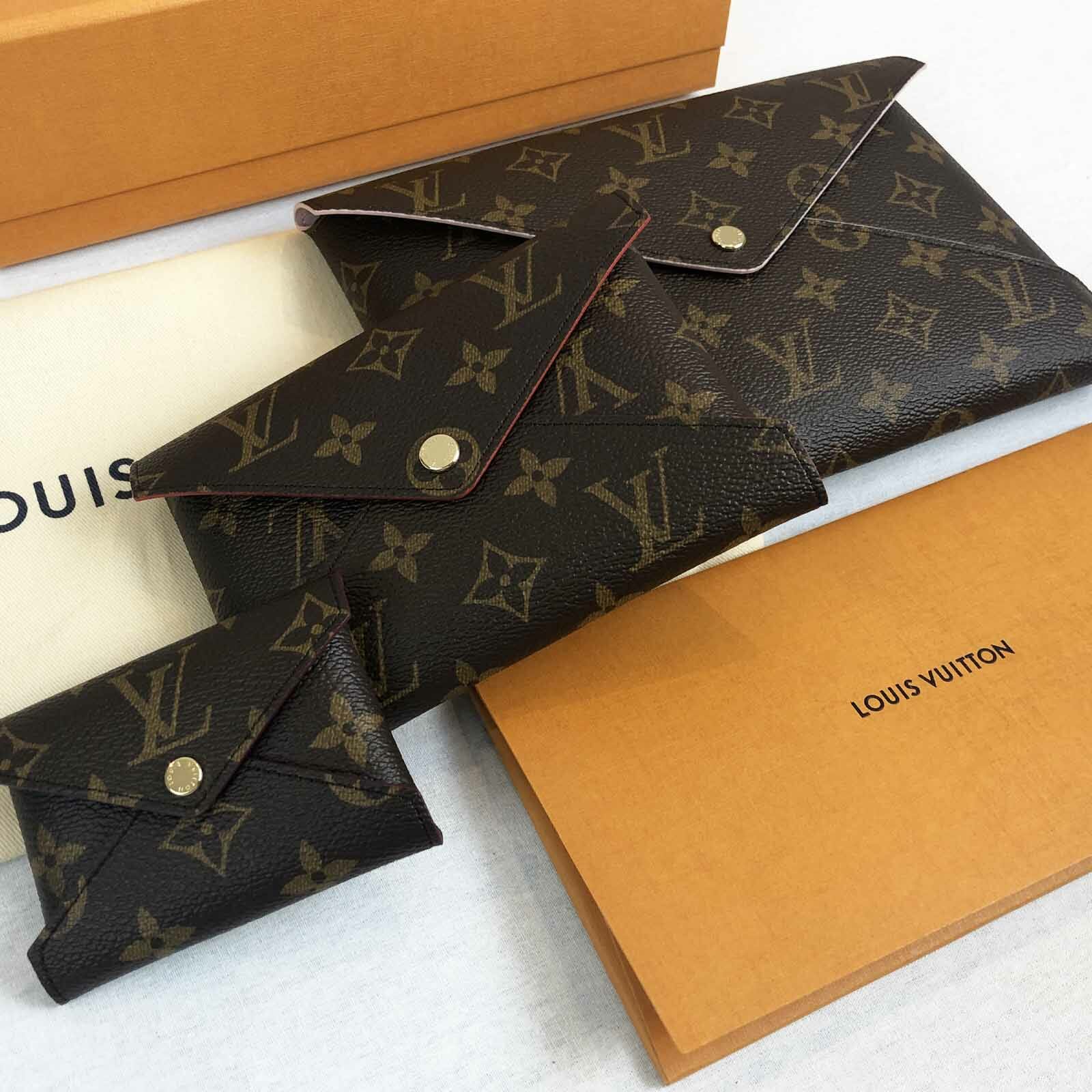 LOUIS VUITTON Kirigami Large Pochette X YK Leather Crossbody