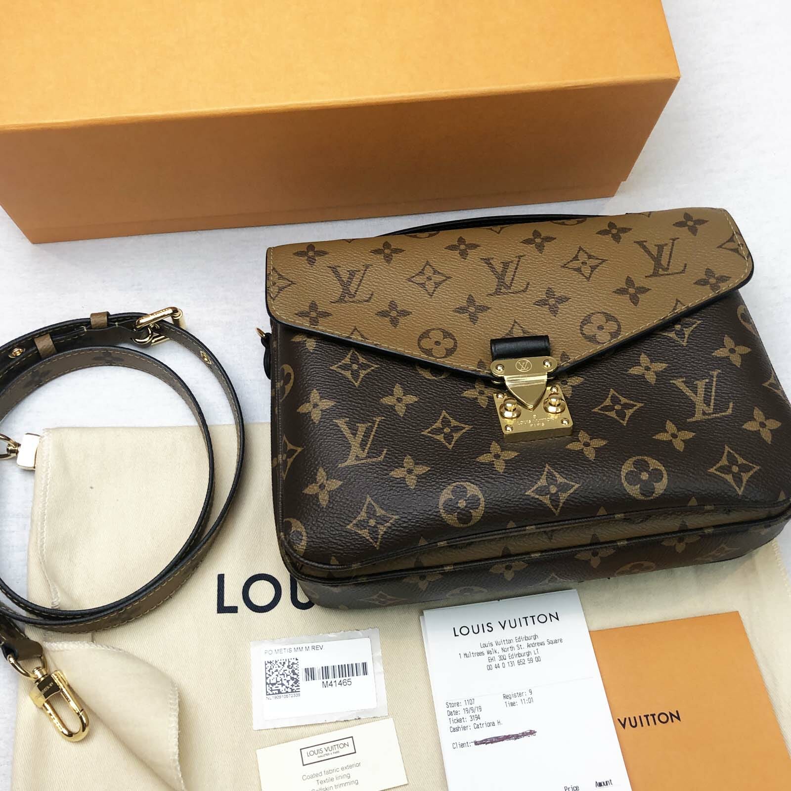 Louis Vuitton Reverse Monogram Pochette Metis New - Handbagholic