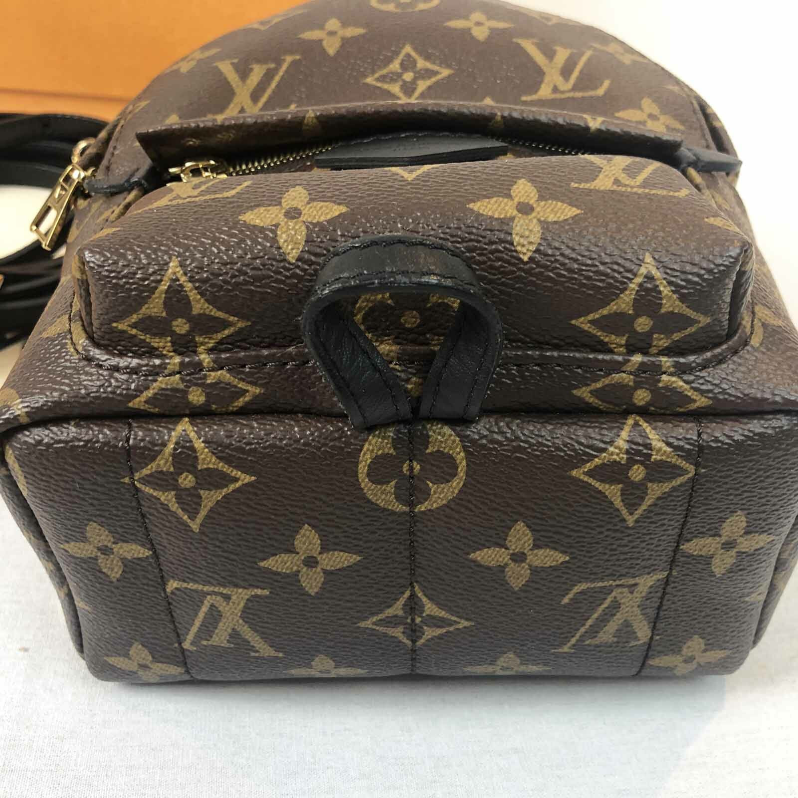 Louis Vuitton Palm Springs Mini Monogram Backpack - Pre Loved - Handbagholic