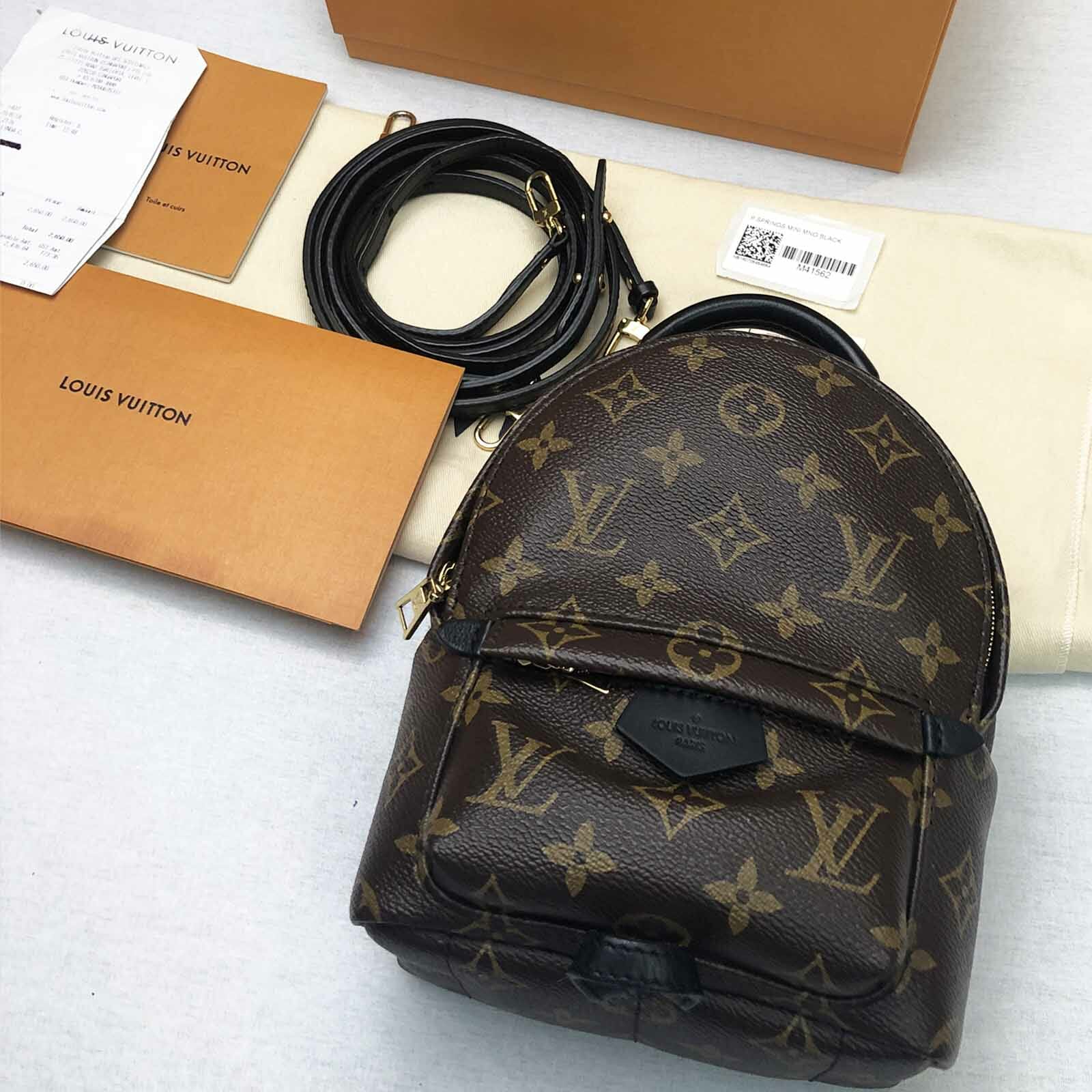 Louis Vuitton Palm Springs Mini Monogram Backpack - Pre Loved - Handbagholic