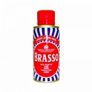 Brasso 175ml for Cleaning Brass on Louis Vuitton trunk and Bags