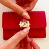 Chanel Boy WOC Wallet On Chain Bag Hardware CC Clear Protectors to Stop Scratches red handbagholic