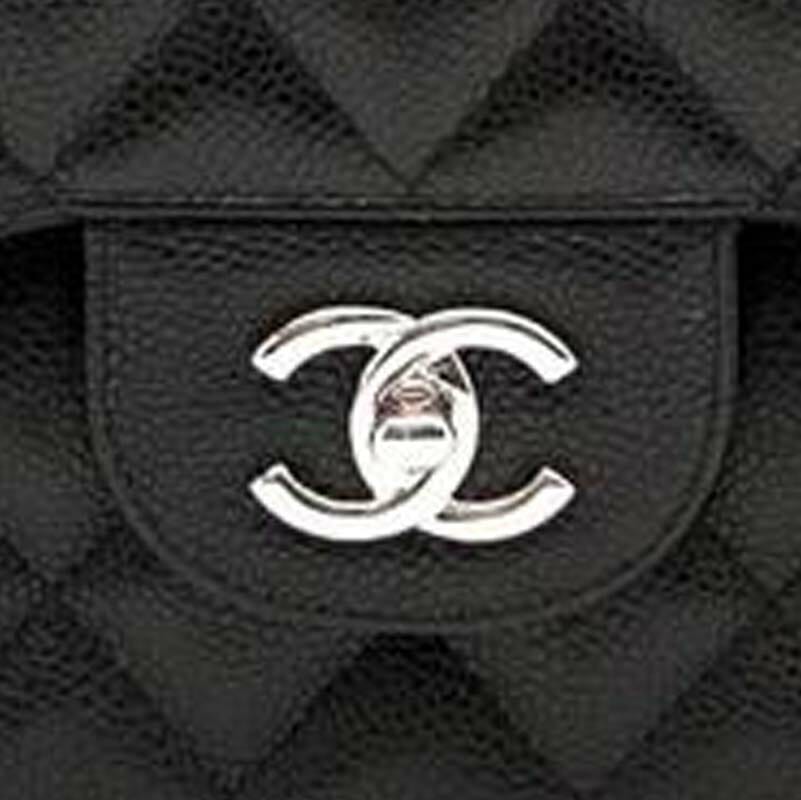 Chanel Jumbo Classic Double Flap Bag Clear Hardware CC Protectors