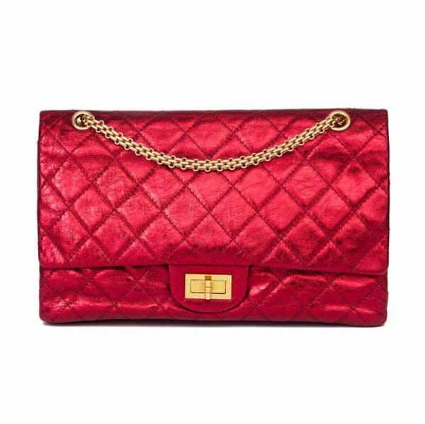 Chanel Reissue 227 Hardware Clear Protectors to Stop Scratches red