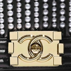 Chanel Small Le BOY Bag Hardware CC Clear Protectors to Stop Scratches