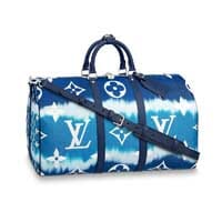 louis vuitton lv escale summer 2020 tie blue keepall 50 handbag icon handbagholic 200x200px