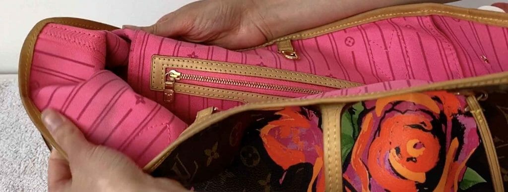 Louis Vuitton lv neverfull MM woman shopping bag monogram with pink interior   Louis vuitton Louis vuitton handbags speedy Louis vuitton handbags