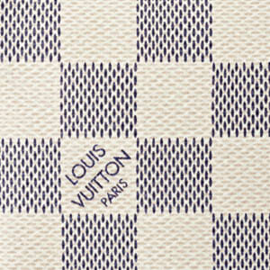 Louis Vuitton LV Damier Azur Canvas Close Up How to care for