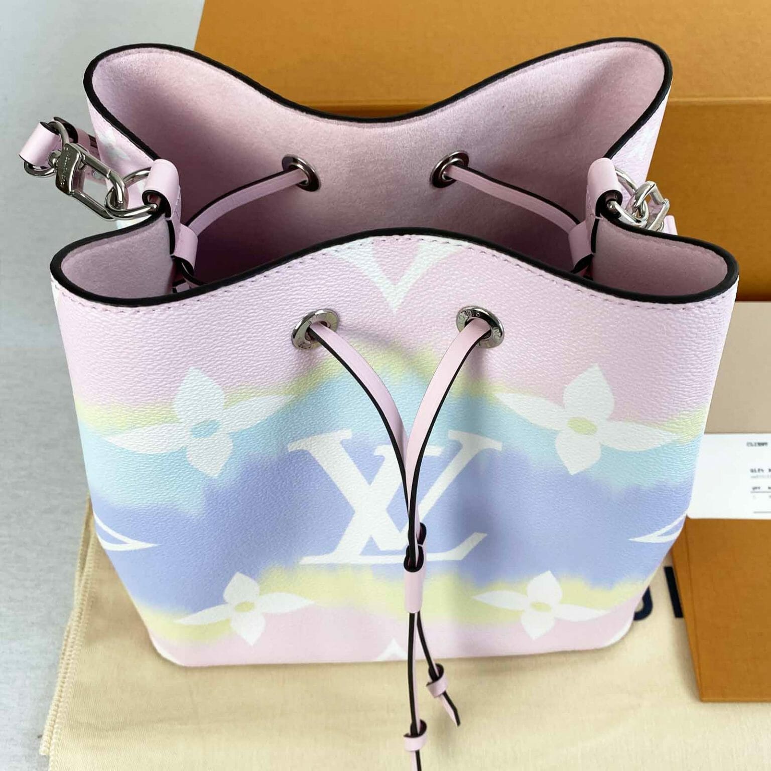 Louis Vuitton Escale NeoNoe Pastel Bucket Bag BRAND NEW Handbagholic