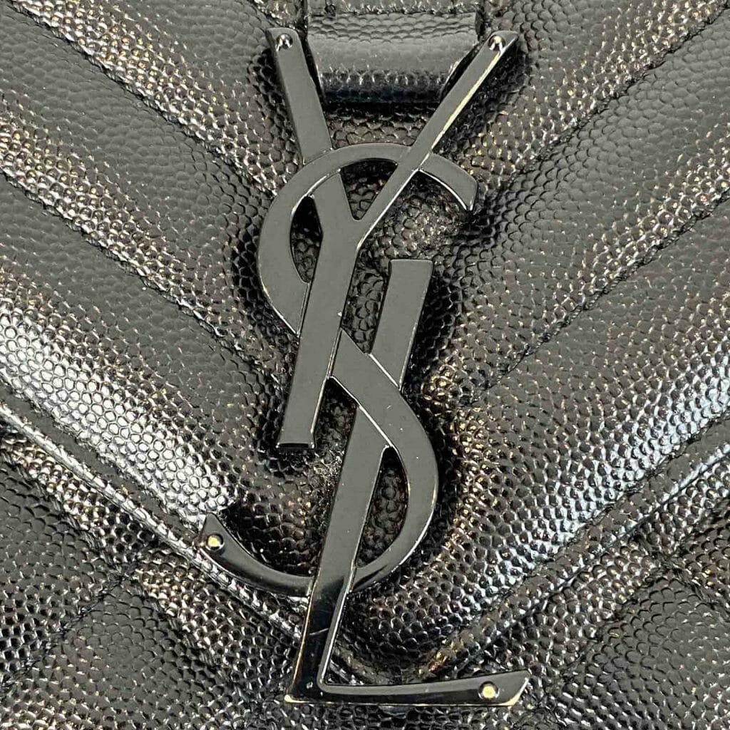 YSL Saint Laurent Large Envelope Bag with Black Hardware Handbagholic