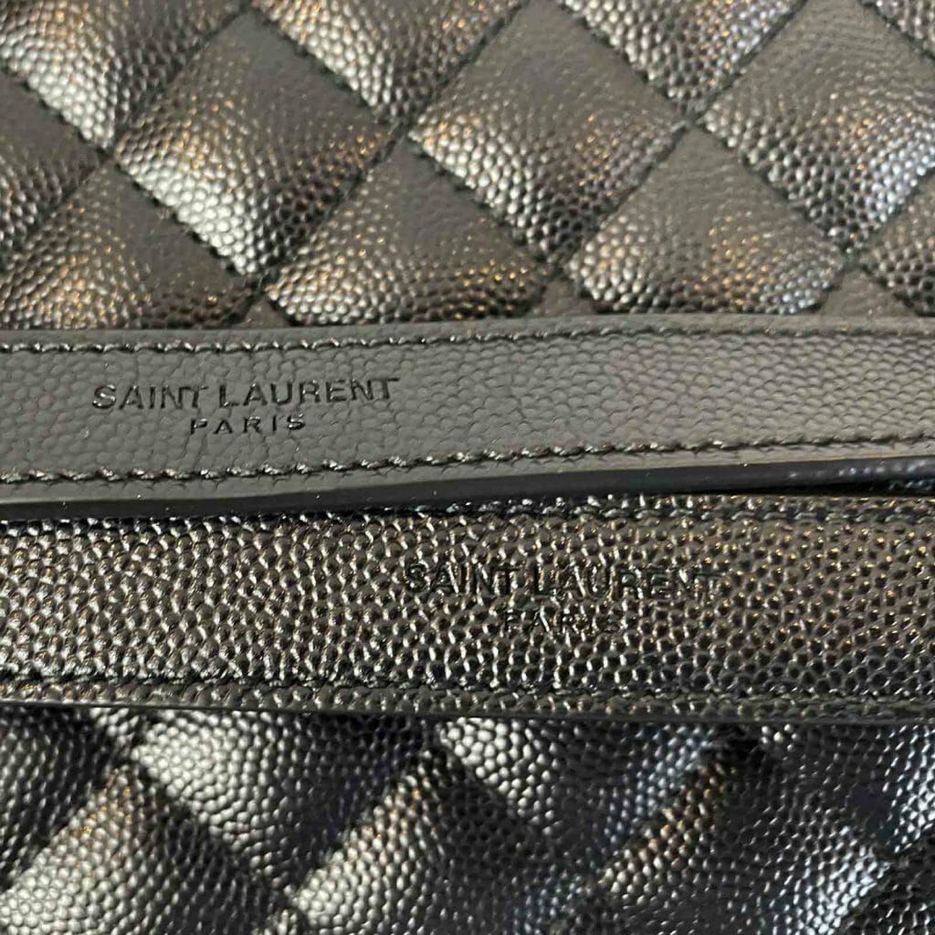 YSL Saint Laurent Large Envelope Bag with Black Hardware Handbagholic