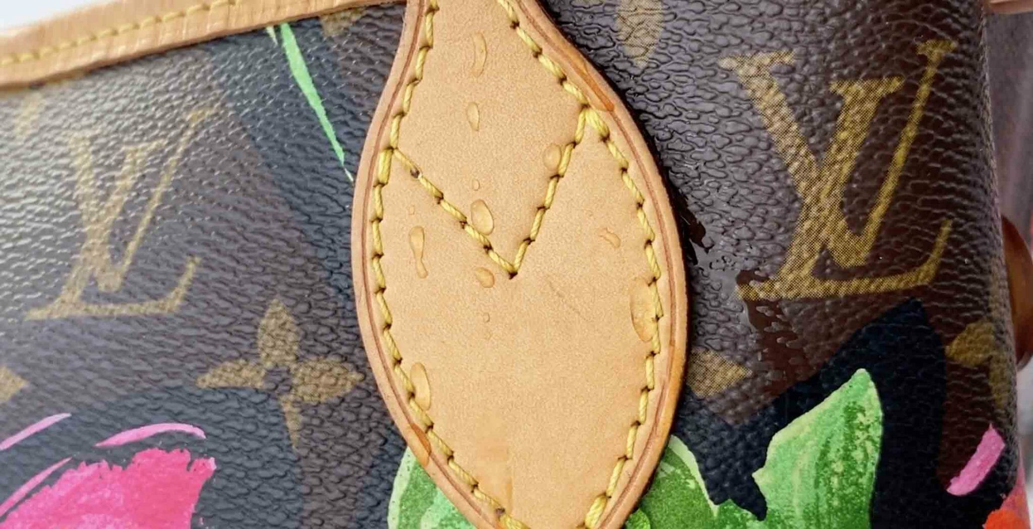 painting vachetta leather