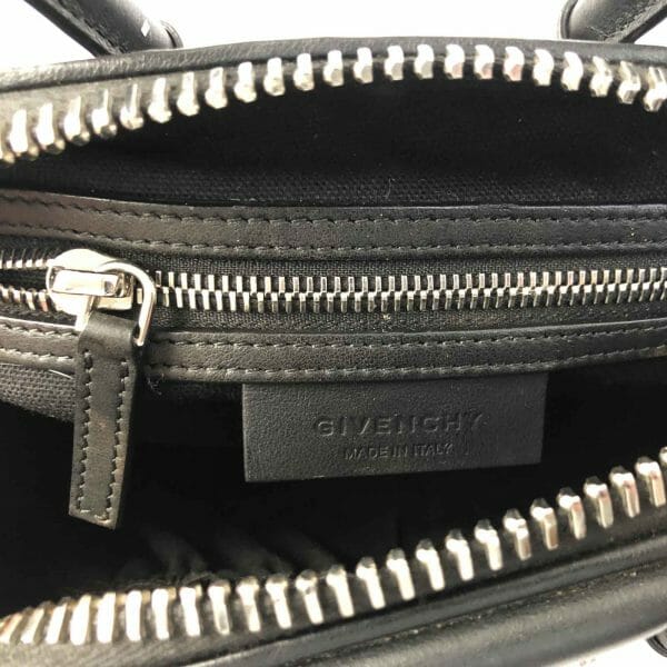Givenchy Antigona Mini Studded Chevron leather bag handbagholic authentic designer bag stamp