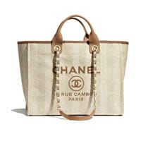 Chanel Medium Deauville tote bag thumbnail handbagholic 200x200px