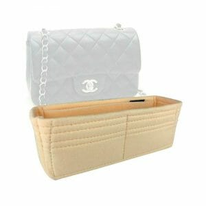 Chanel Mini Classic Flap Bag handbag liner protector organiser insert handbagholic