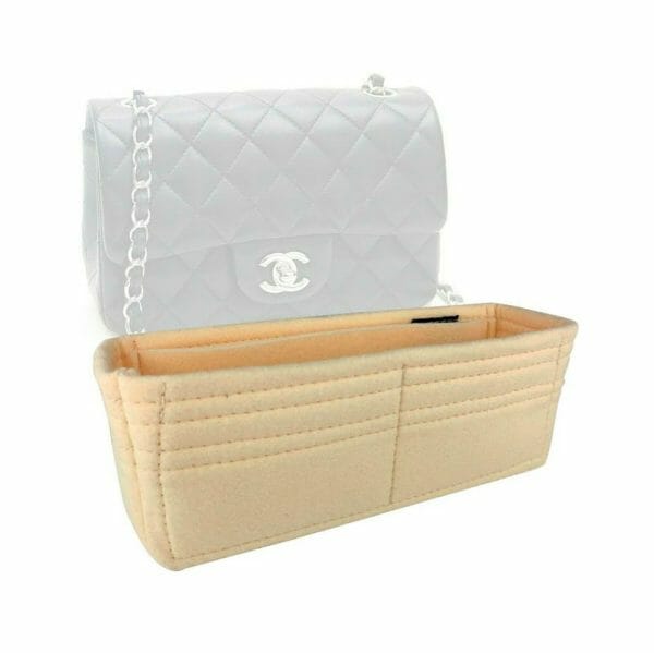 Chanel Mini Classic Flap Bag handbag liner protector organiser insert handbagholic