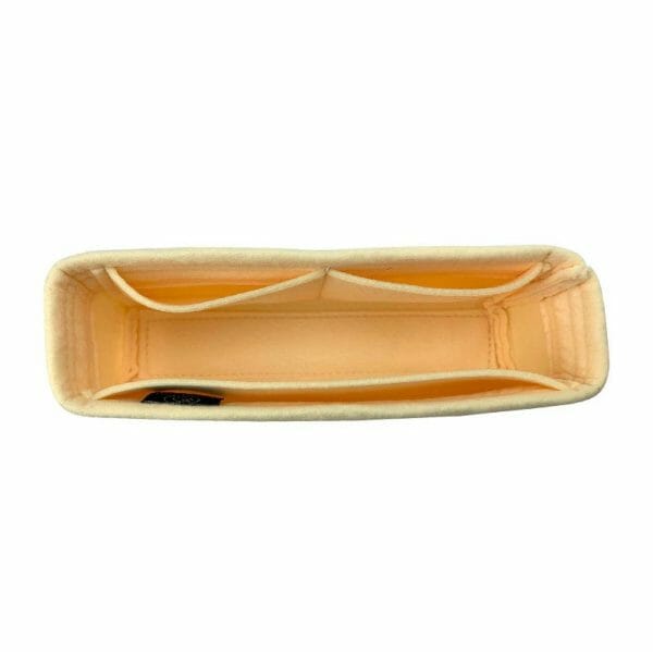 Chanel Mini Classic Flap Bag handbag liner protector organiser insert handbagholic yellow